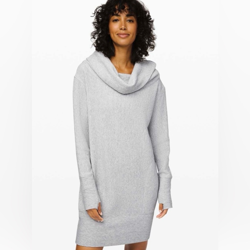 Lululemon Size XS Along The Way Cozy Banded Tunic Dress